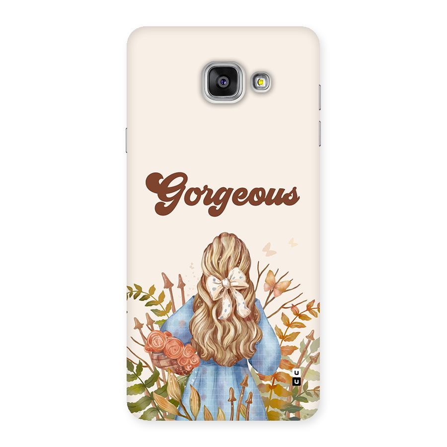 Gorgeous Girl Back Case for Galaxy A7 (2016)