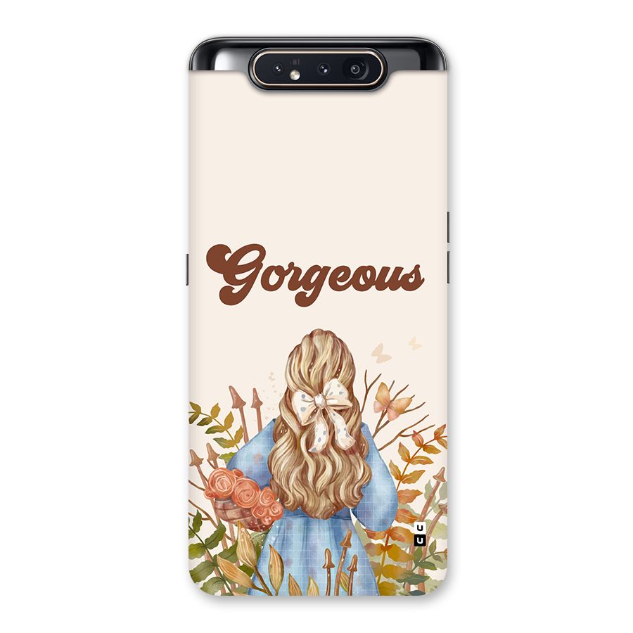 Gorgeous Girl Back Case for Galaxy A80