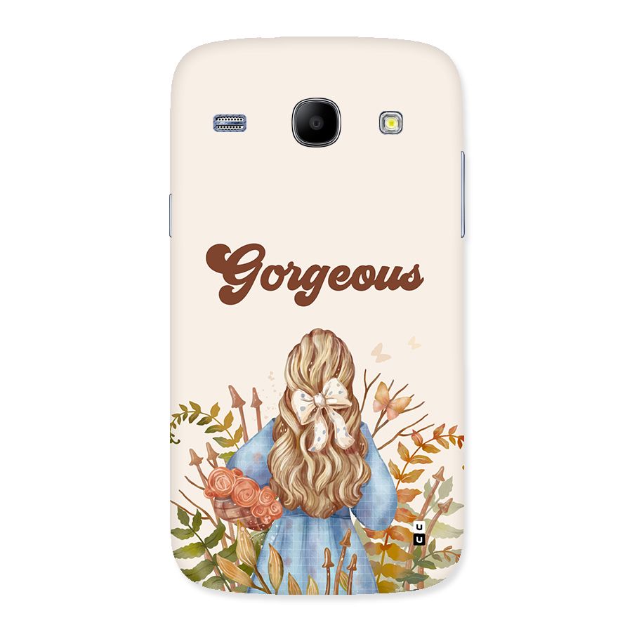 Gorgeous Girl Back Case for Galaxy Core