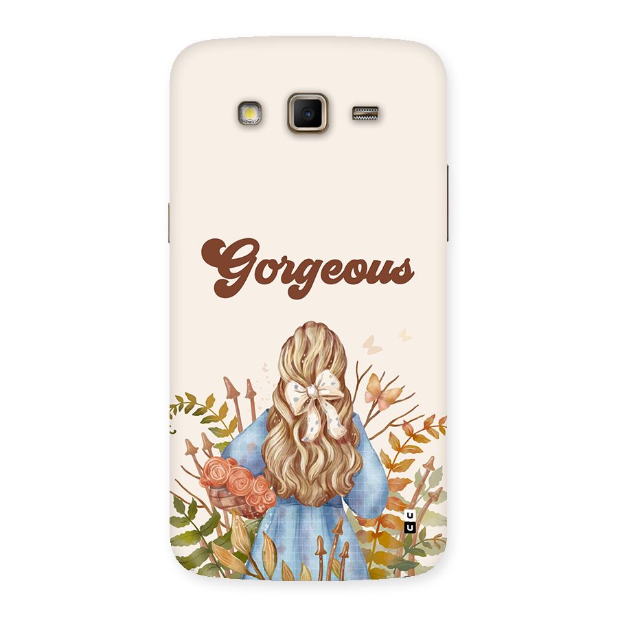 Gorgeous Girl Back Case for Galaxy Grand 2