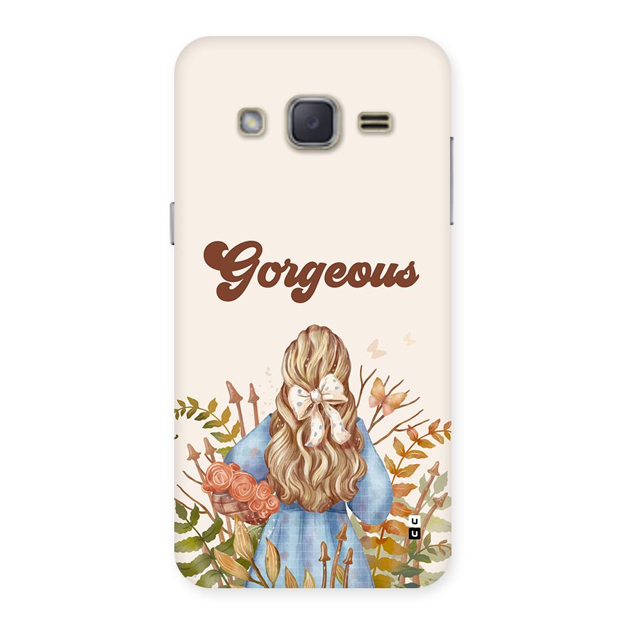 Gorgeous Girl Back Case for Galaxy J2