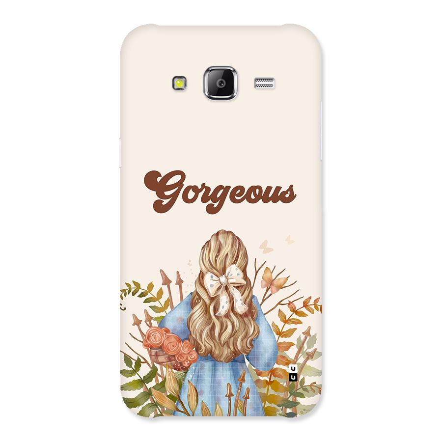 Gorgeous Girl Back Case for Galaxy J5