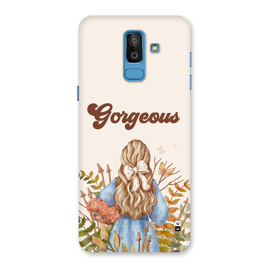 Gorgeous Girl Back Case for Galaxy J8