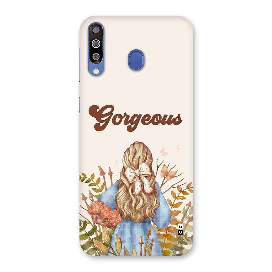 Gorgeous Girl Back Case for Galaxy M30