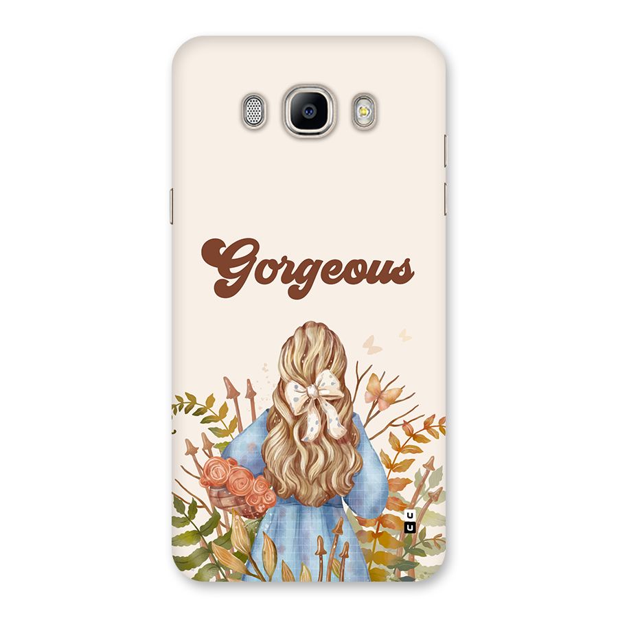 Gorgeous Girl Back Case for Galaxy On8