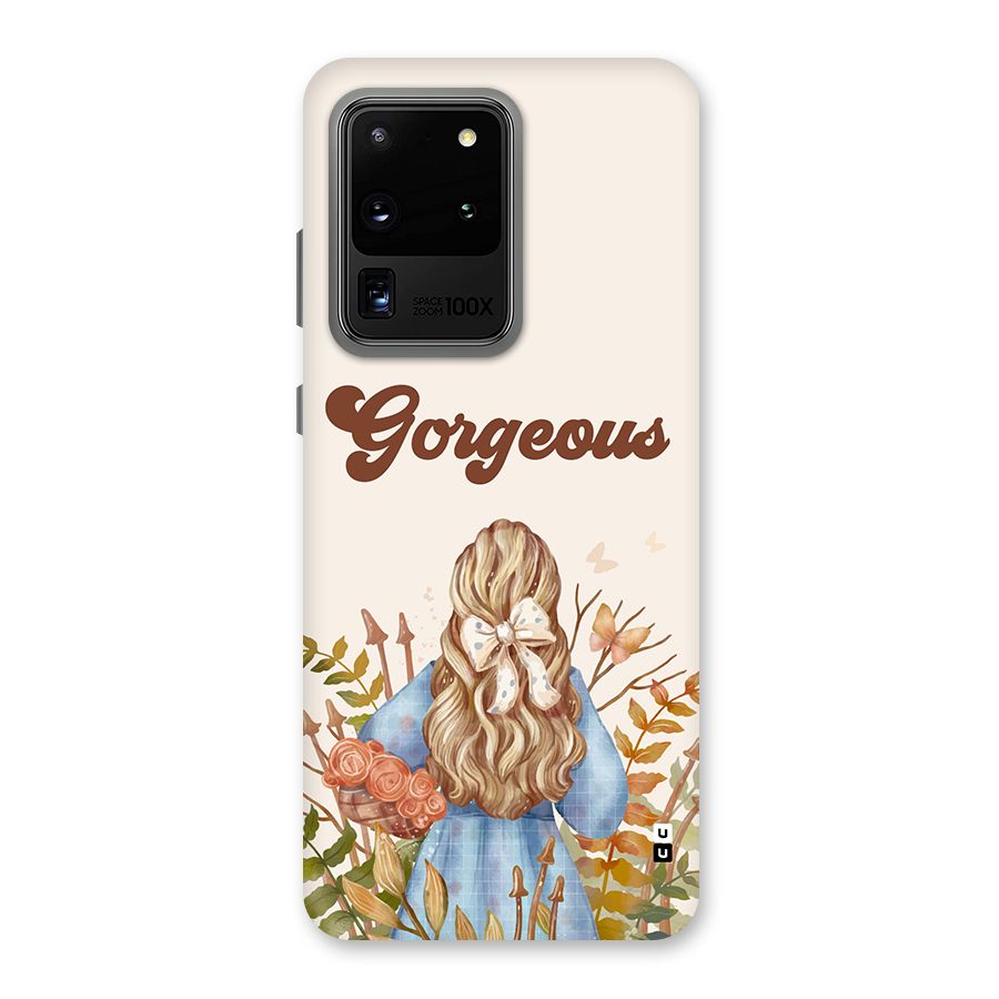Gorgeous Girl Back Case for Galaxy S20 Ultra