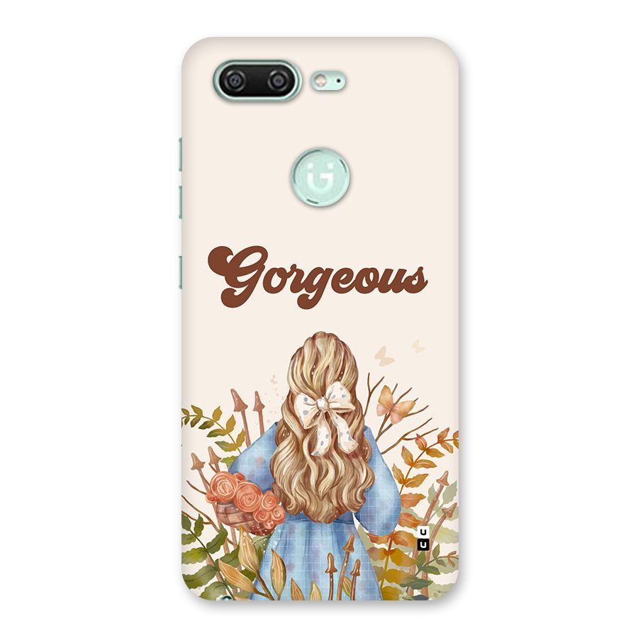 Gorgeous Girl Back Case for Gionee S10