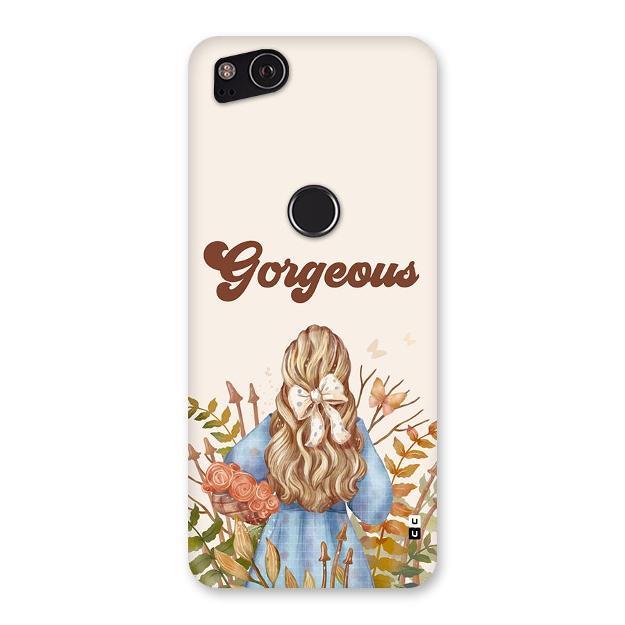 Gorgeous Girl Back Case for Google Pixel 2