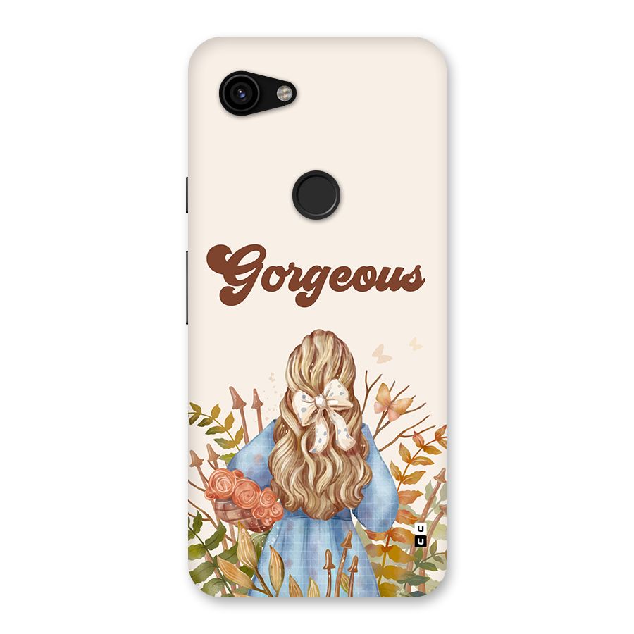 Gorgeous Girl Back Case for Google Pixel 3a