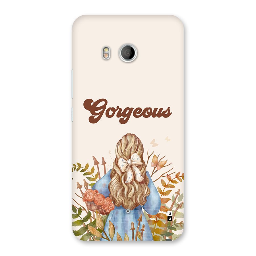 Gorgeous Girl Back Case for HTC U11