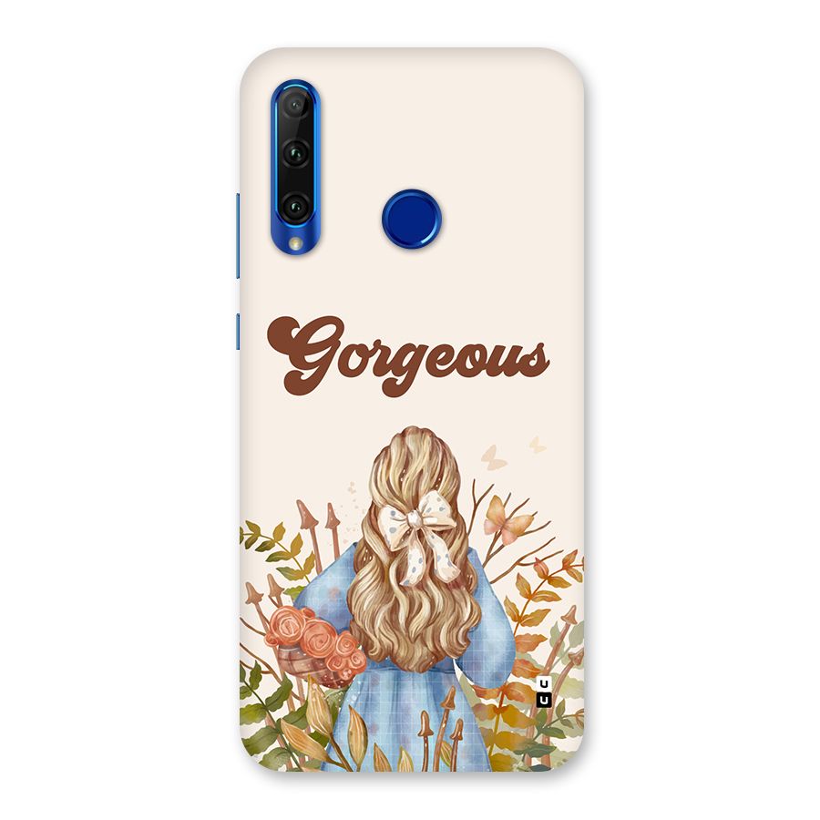 Gorgeous Girl Back Case for Honor 20i