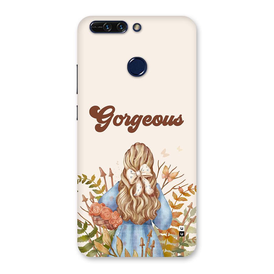 Gorgeous Girl Back Case for Honor 8 Pro