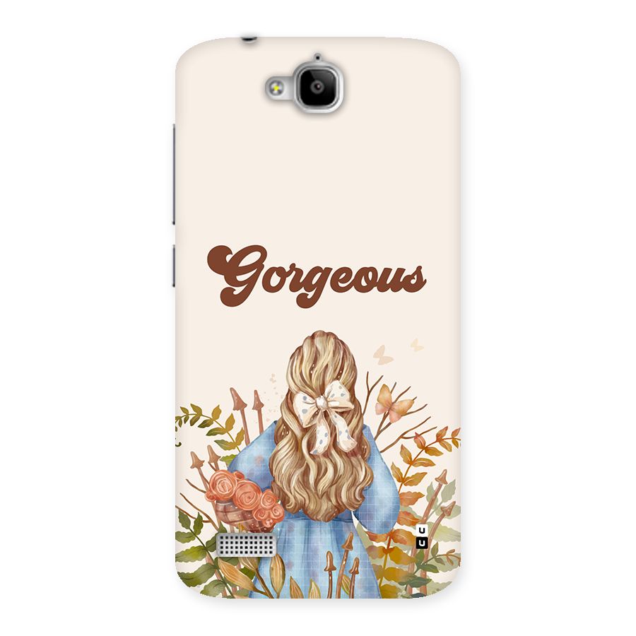 Gorgeous Girl Back Case for Honor Holly
