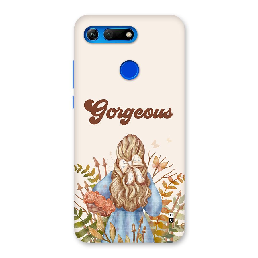 Gorgeous Girl Back Case for Honor View 20