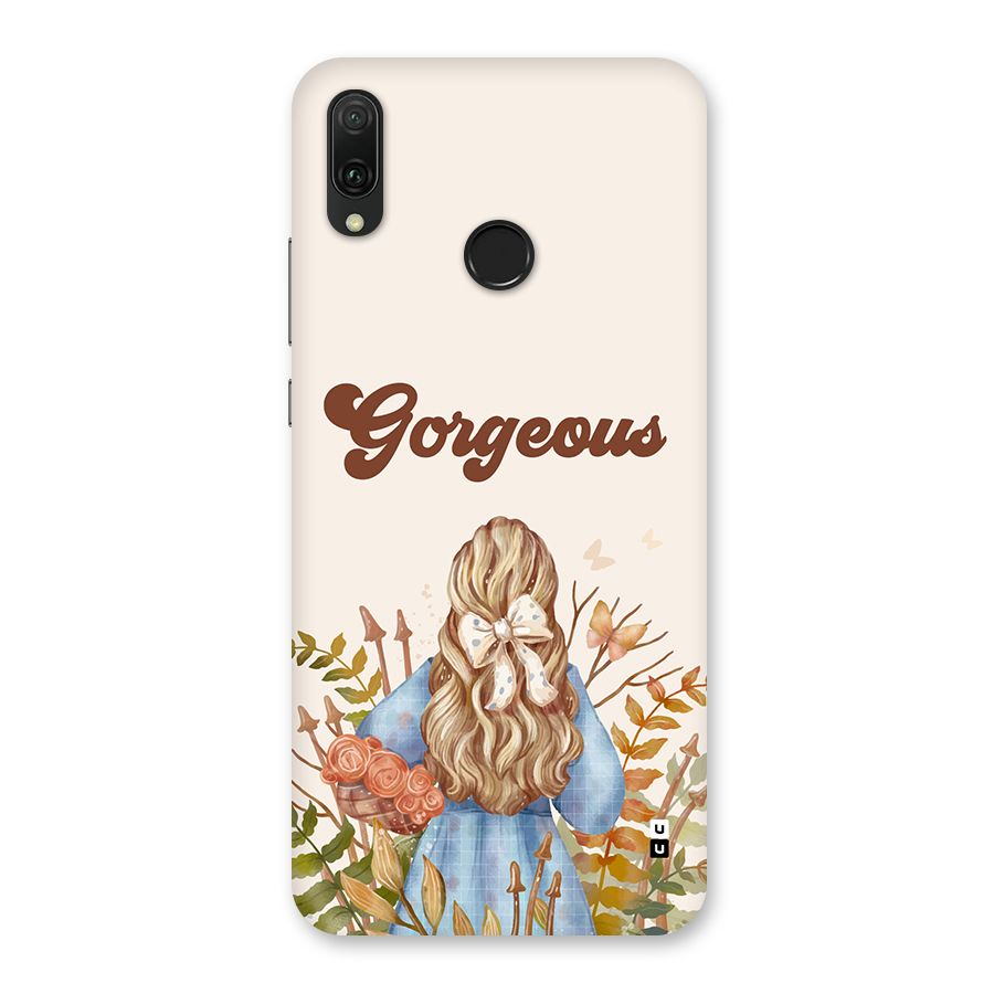 Gorgeous Girl Back Case for Huawei Y9 (2019)