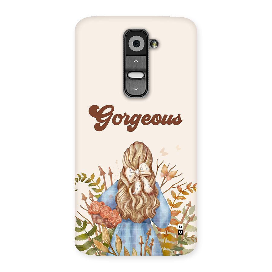 Gorgeous Girl Back Case for LG G2