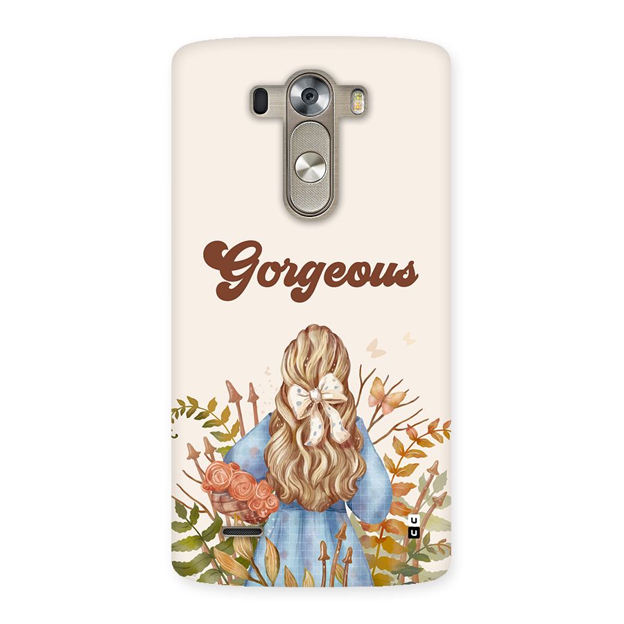 Gorgeous Girl Back Case for LG G3