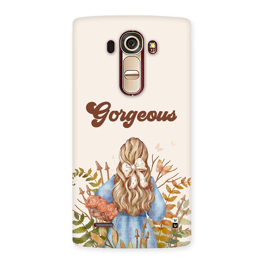 Gorgeous Girl Back Case for LG G4