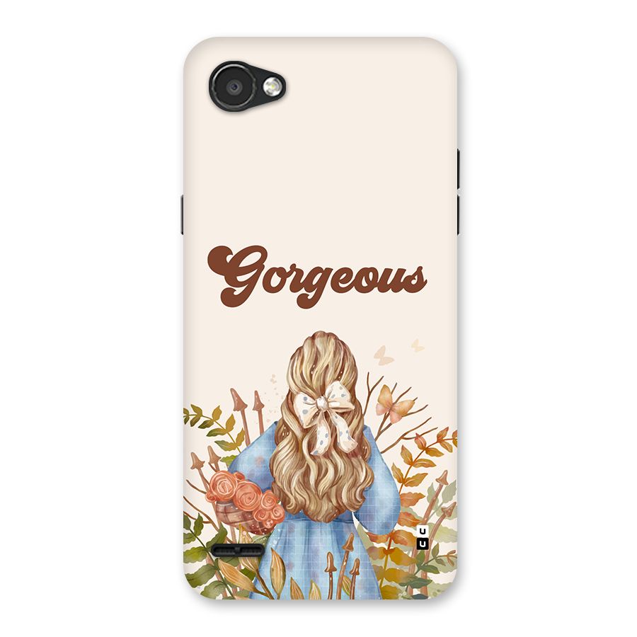 Gorgeous Girl Back Case for LG Q6