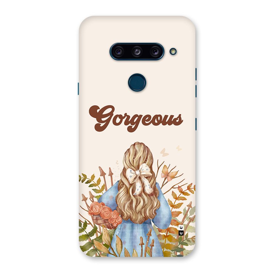 Gorgeous Girl Back Case for LG  V40 ThinQ