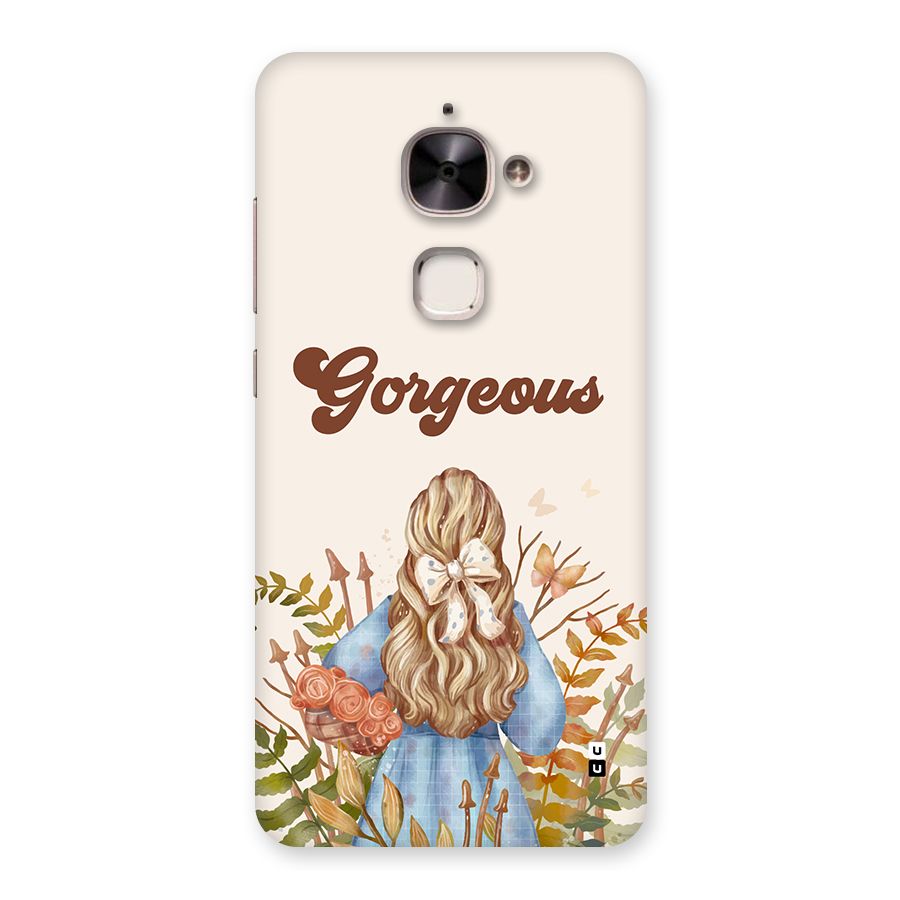 Gorgeous Girl Back Case for Le 2