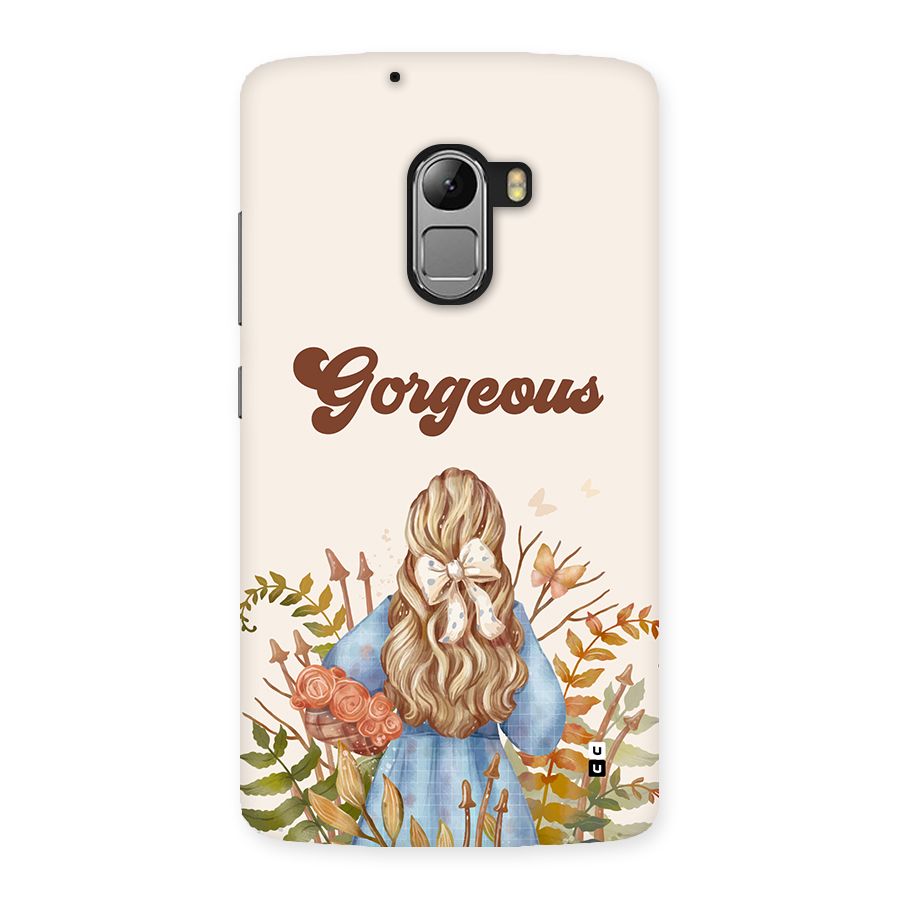 Gorgeous Girl Back Case for Lenovo K4 Note