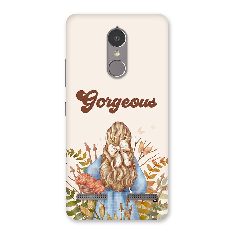 Gorgeous Girl Back Case for Lenovo K6