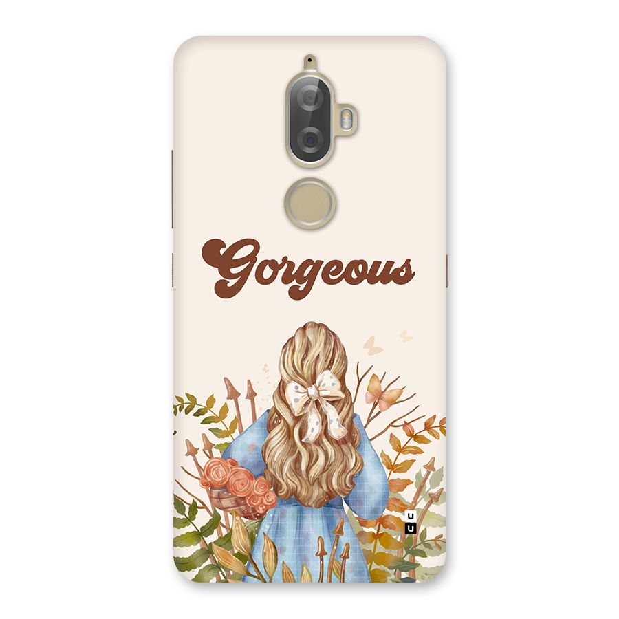 Gorgeous Girl Back Case for Lenovo K8 Plus
