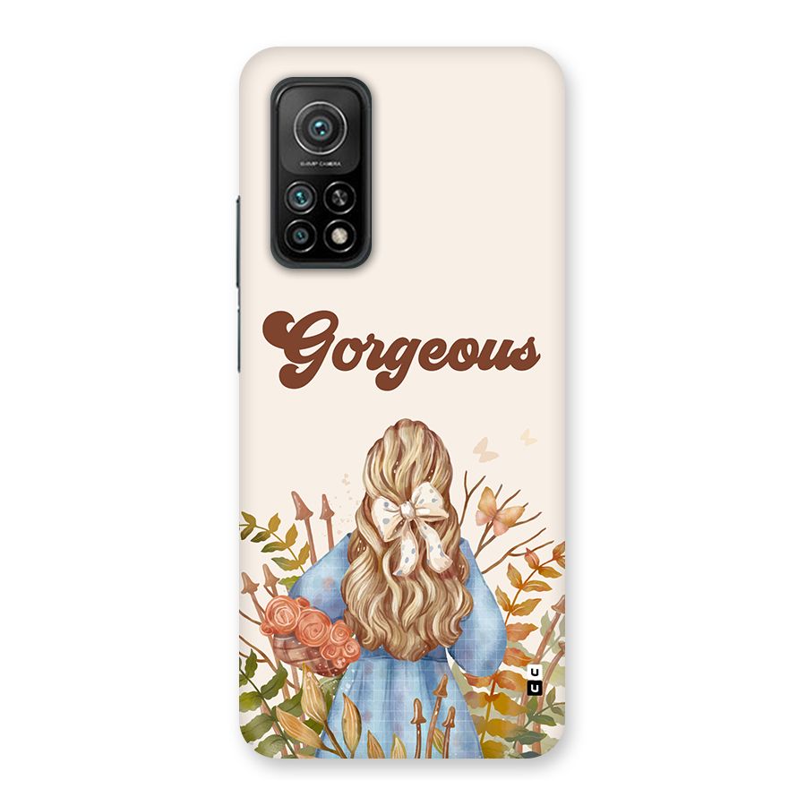 Gorgeous Girl Back Case for Mi 10T 5G