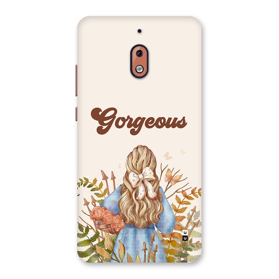 Gorgeous Girl Back Case for Nokia 2.1