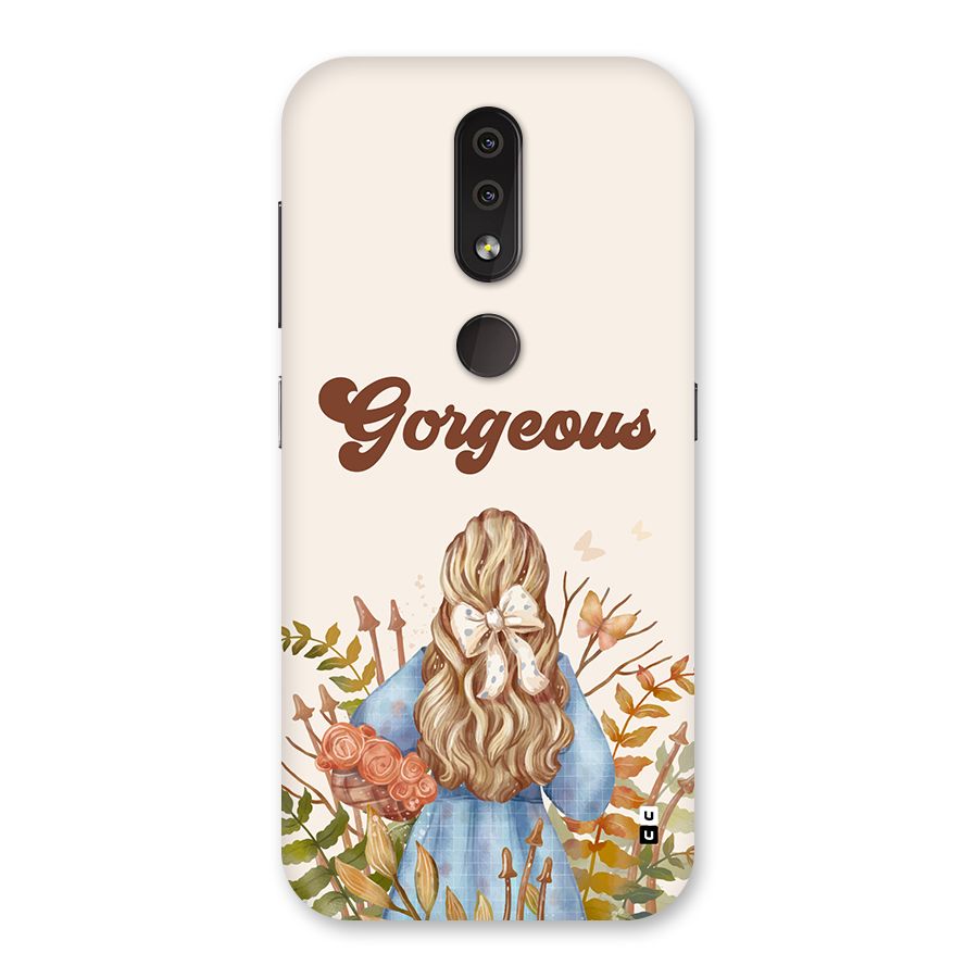 Gorgeous Girl Back Case for Nokia 4.2