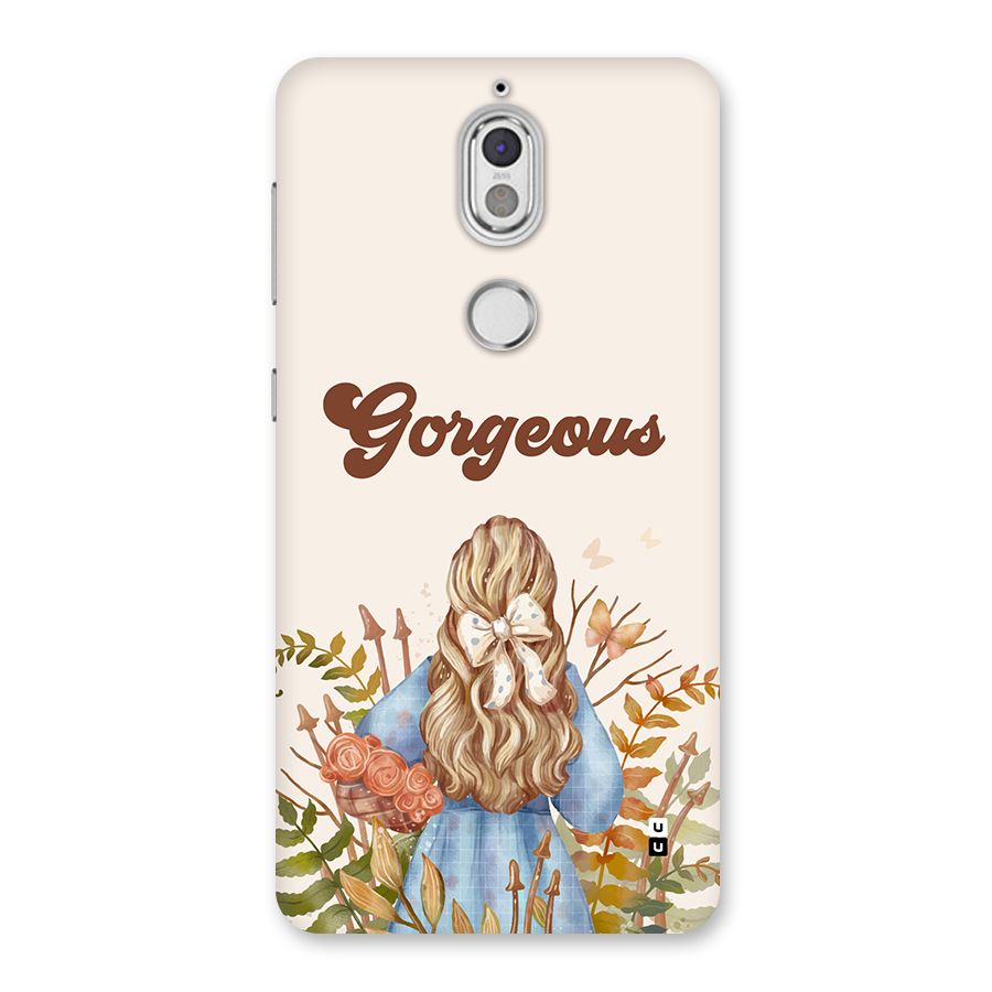 Gorgeous Girl Back Case for Nokia 7