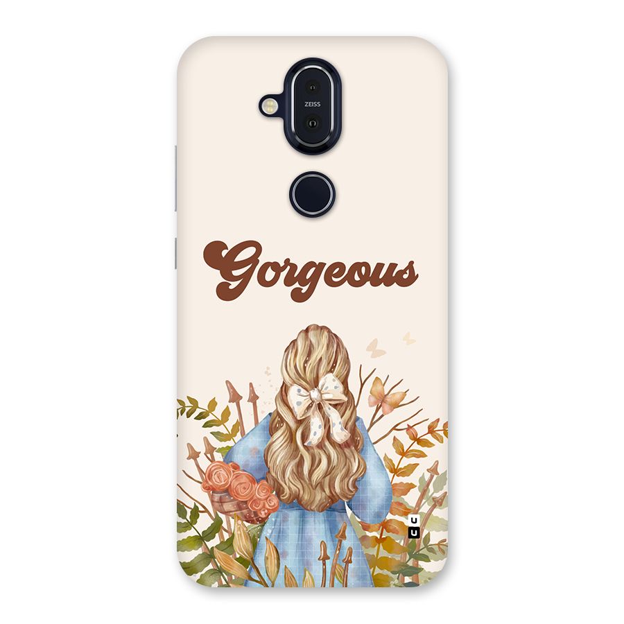 Gorgeous Girl Back Case for Nokia 8.1