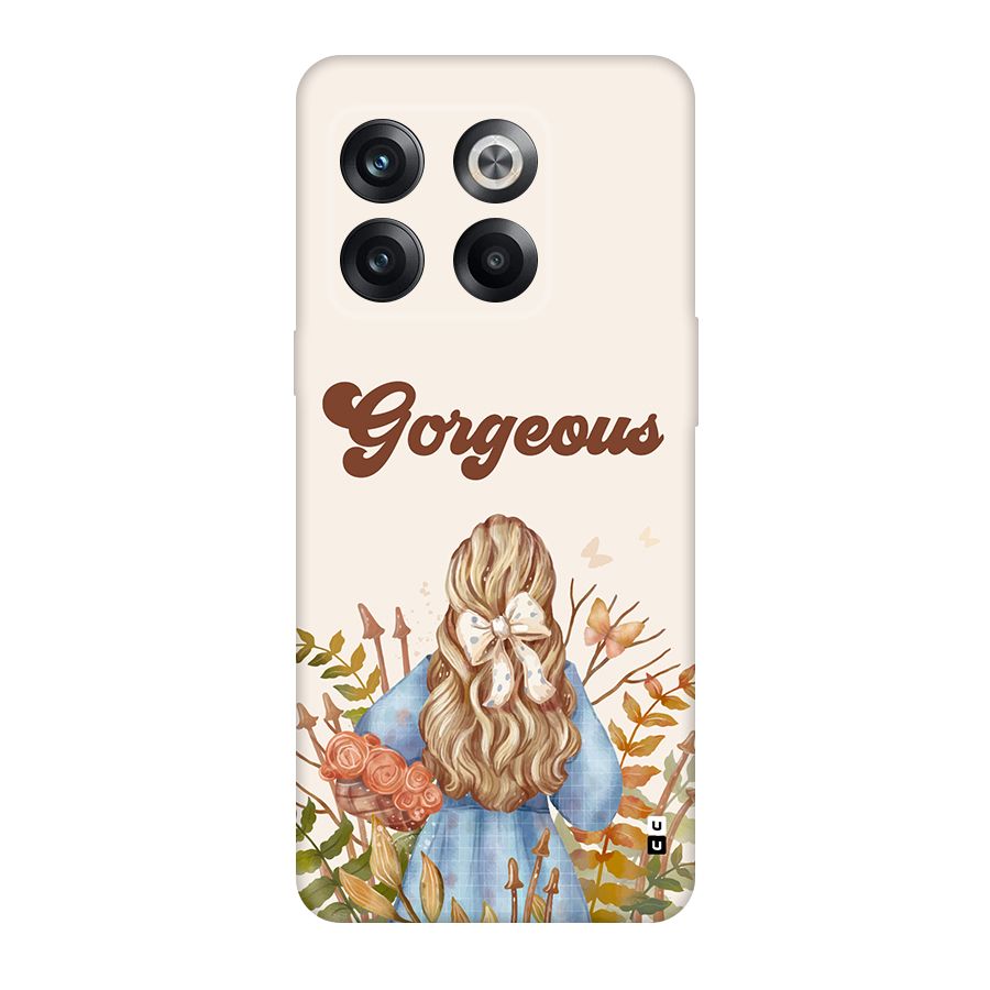Gorgeous Girl Back Case for OnePlus 10T