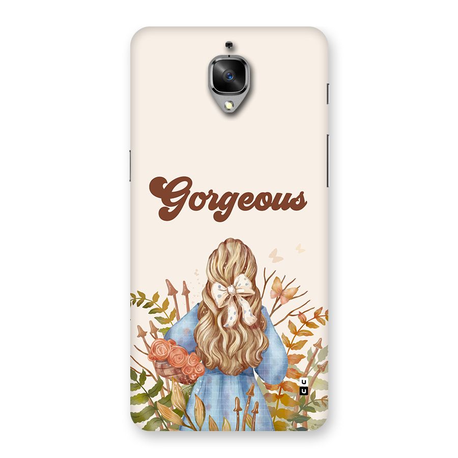 Gorgeous Girl Back Case for OnePlus 3