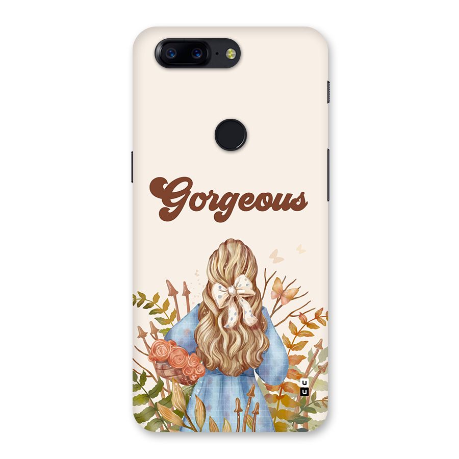 Gorgeous Girl Back Case for OnePlus 5T
