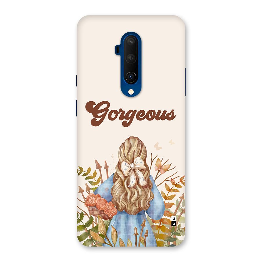 Gorgeous Girl Back Case for OnePlus 7T Pro
