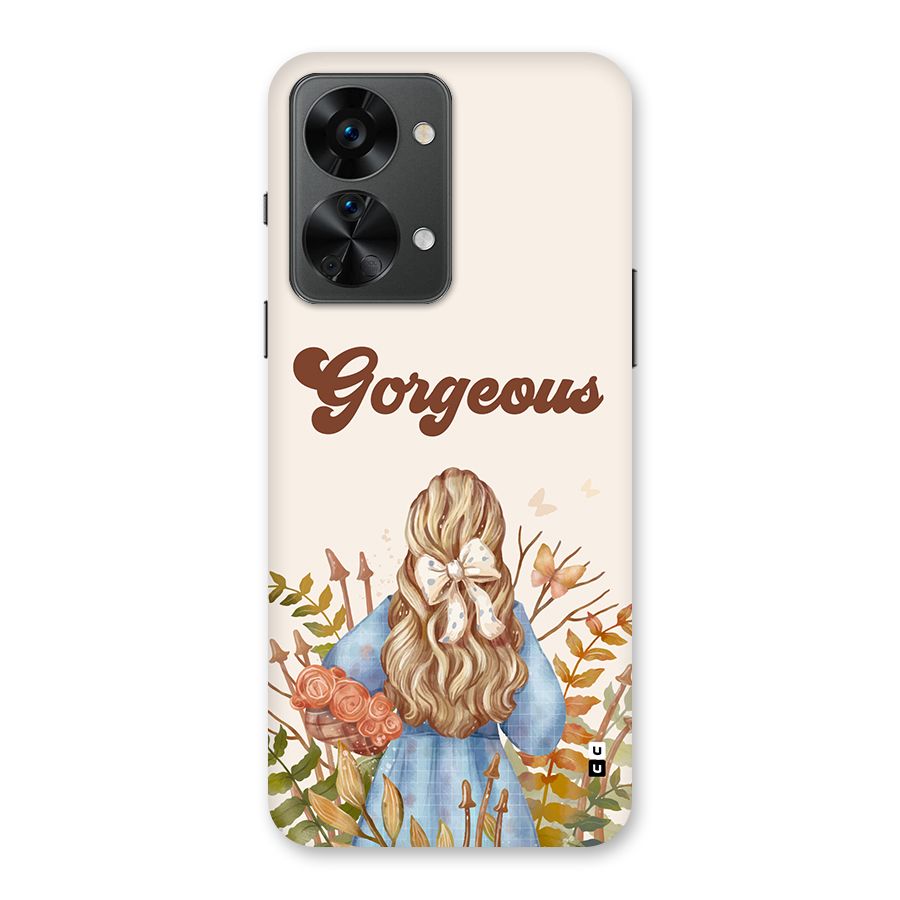 Gorgeous Girl Back Case for OnePlus Nord 2T
