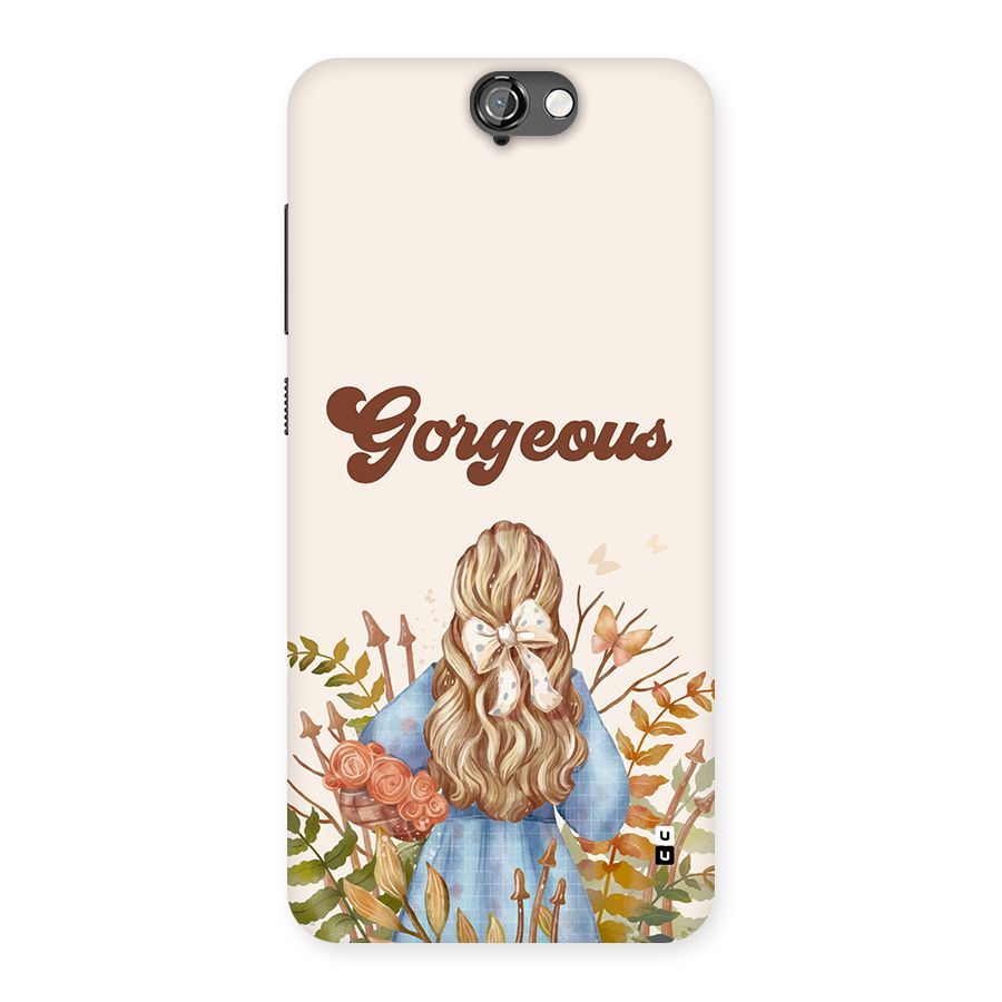 Gorgeous Girl Back Case for One A9