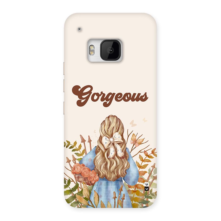 Gorgeous Girl Back Case for One M9