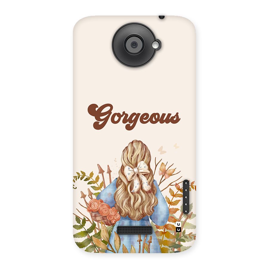 Gorgeous Girl Back Case for One X
