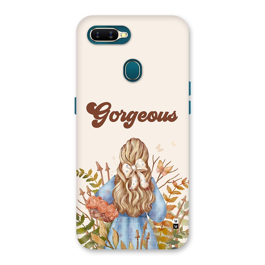 Gorgeous Girl Back Case for Oppo A12