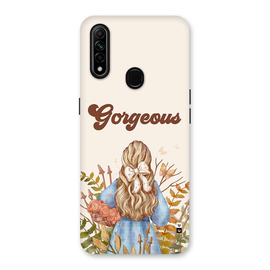 Gorgeous Girl Back Case for Oppo A31