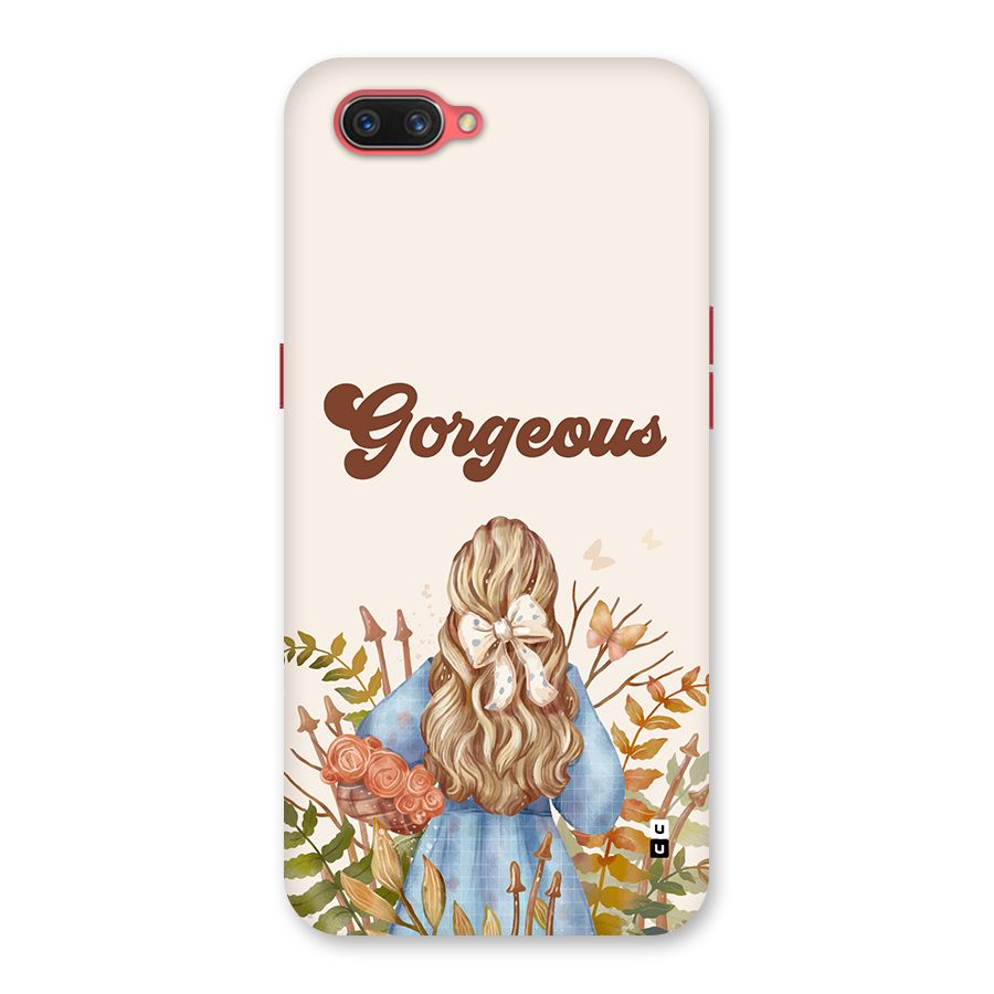 Gorgeous Girl Back Case for Oppo A3s