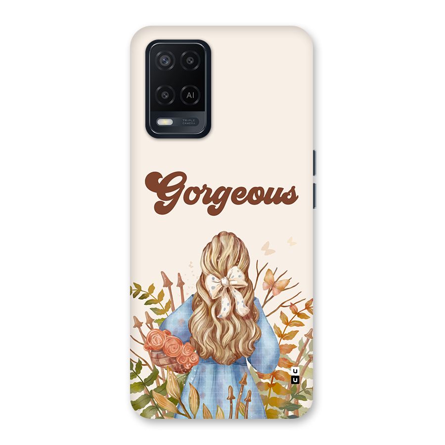 Gorgeous Girl Back Case for Oppo A54