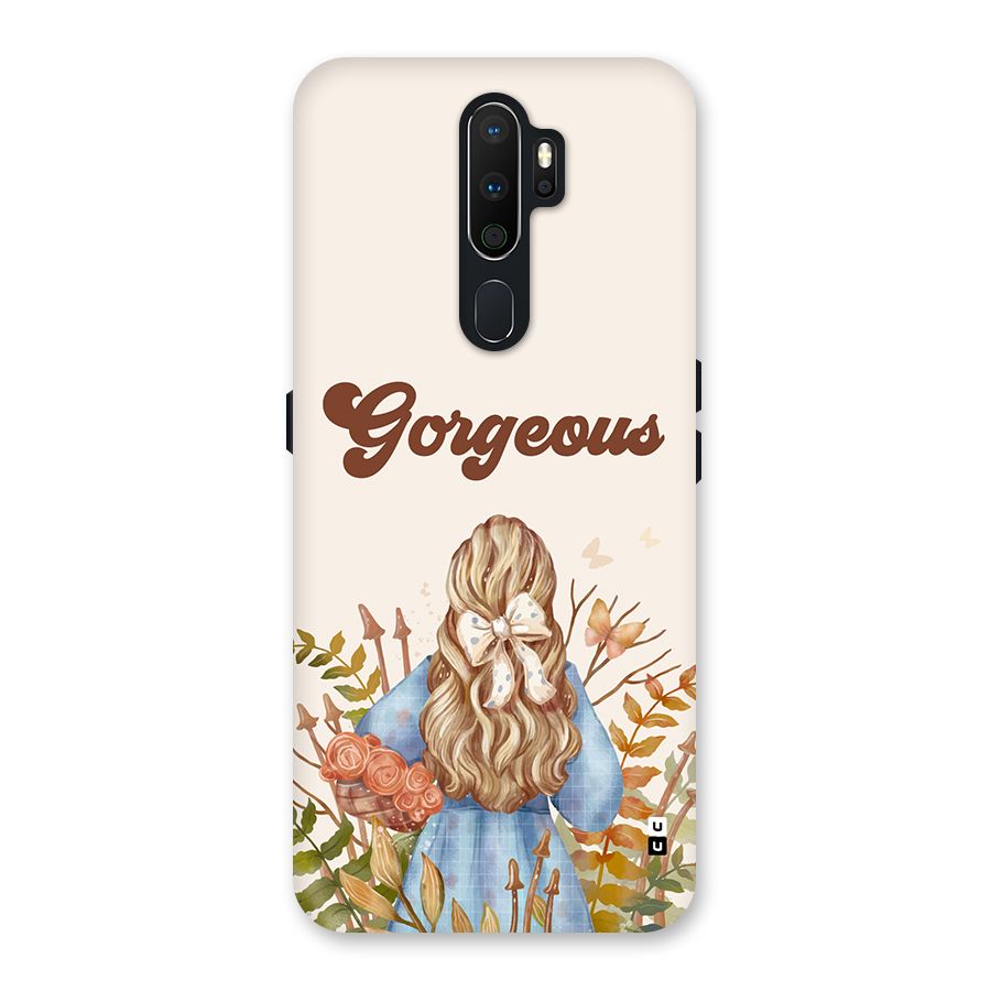 Gorgeous Girl Back Case for Oppo A5 (2020)