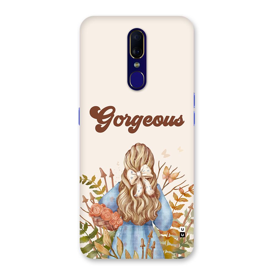 Gorgeous Girl Back Case for Oppo A9