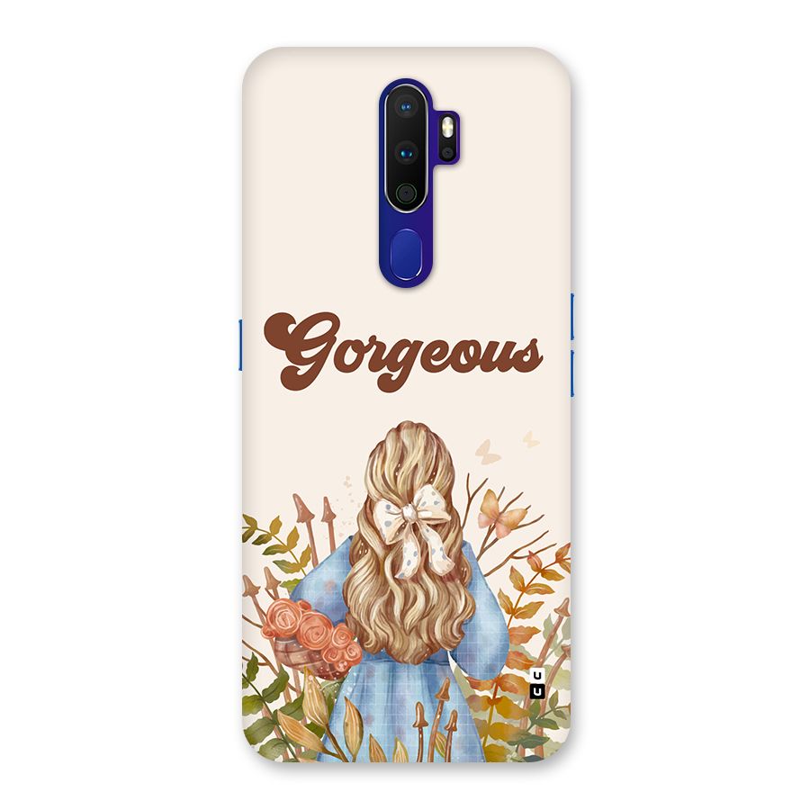 Gorgeous Girl Back Case for Oppo A9 (2020)