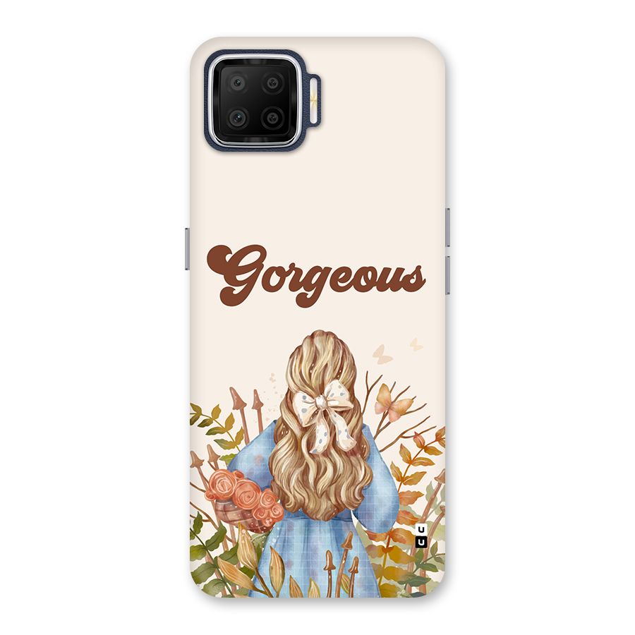 Gorgeous Girl Back Case for Oppo F17