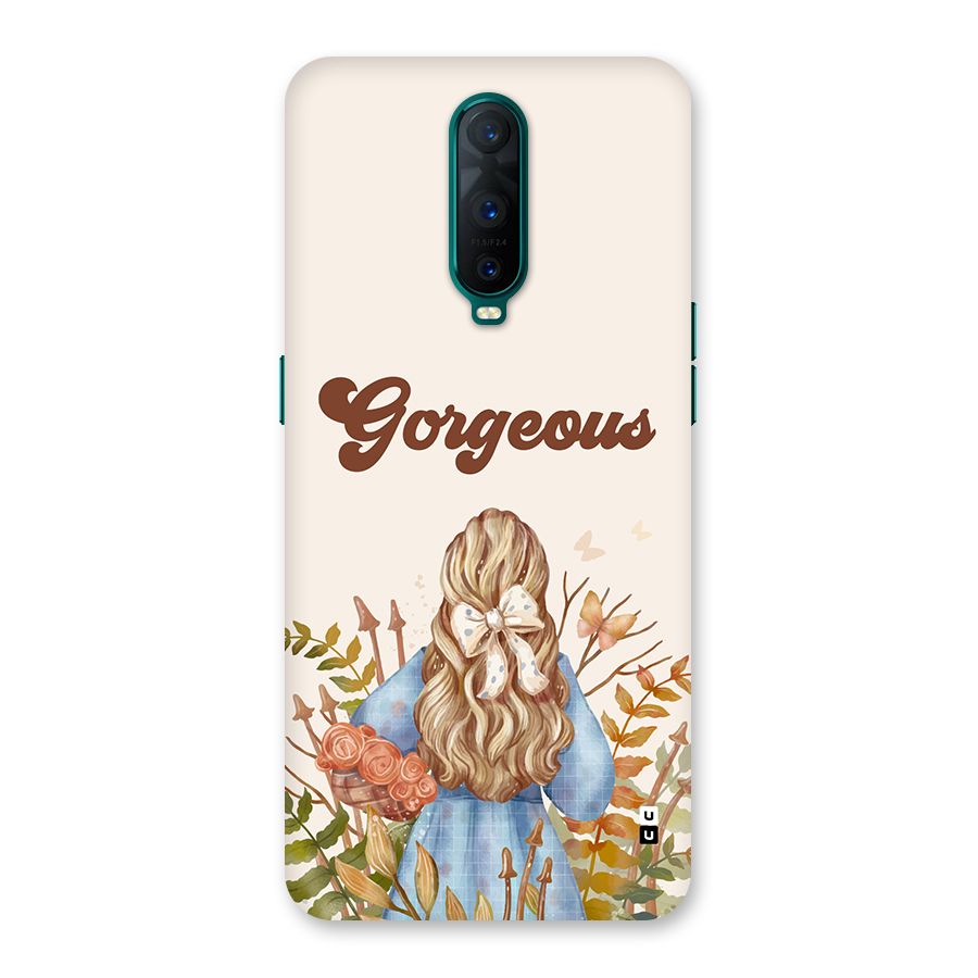 Gorgeous Girl Back Case for Oppo R17 Pro